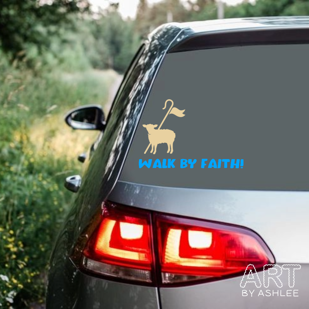 'Lamb of God' Vinyl Car Sticker Pack