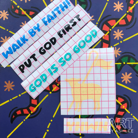 'Lamb of God' Vinyl Car Sticker Pack