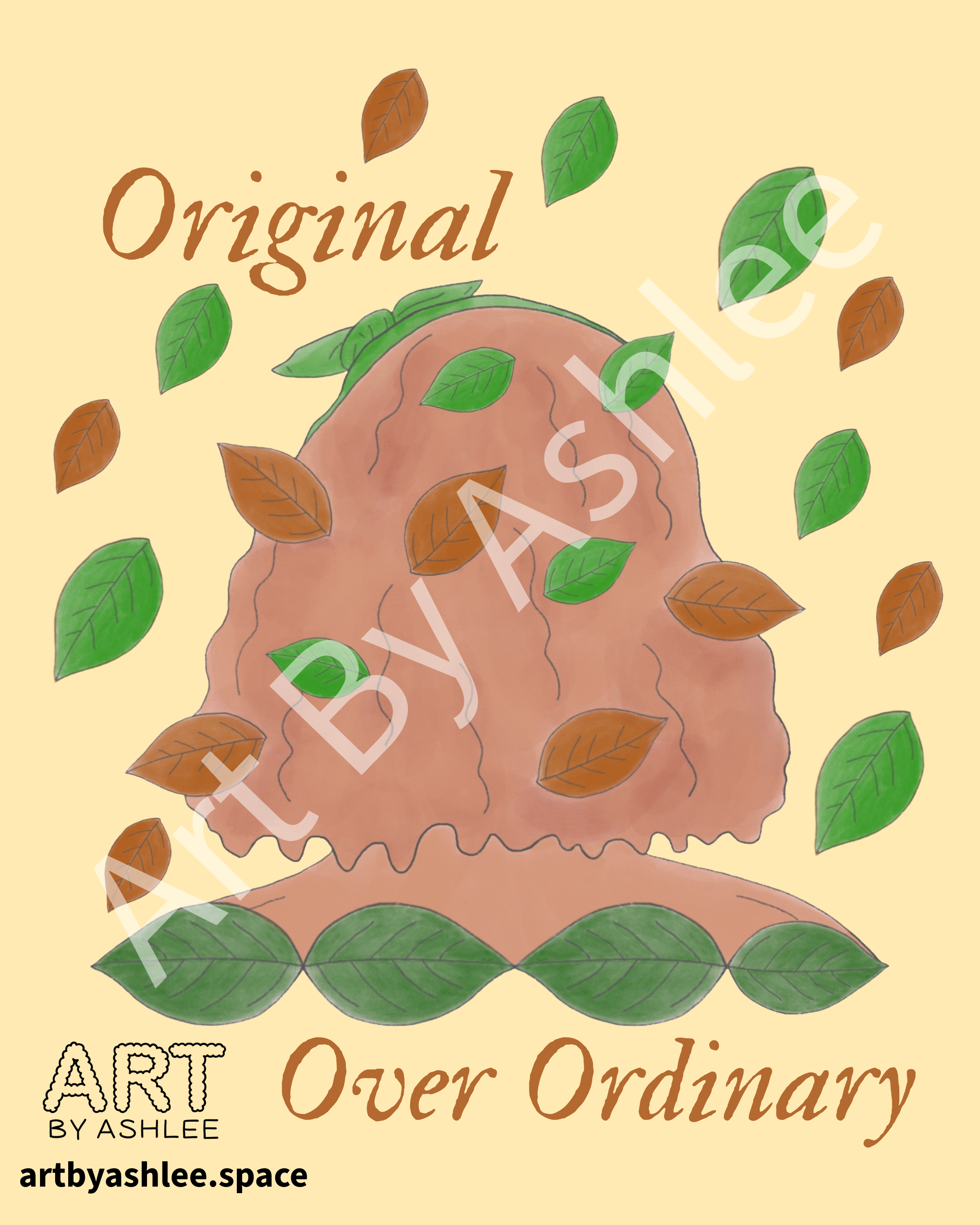 'Original Over Ordinary' Print