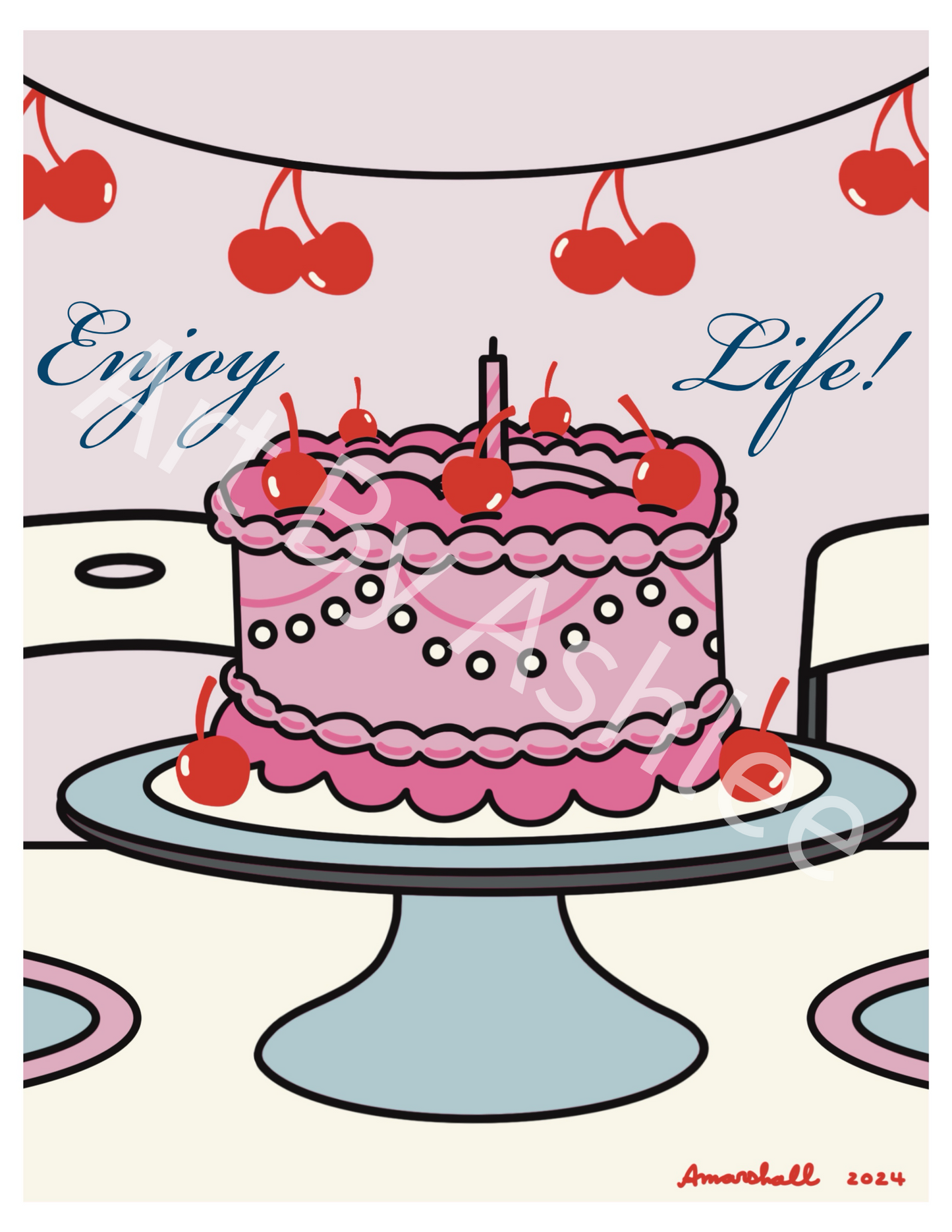 'Enjoy Life' Print