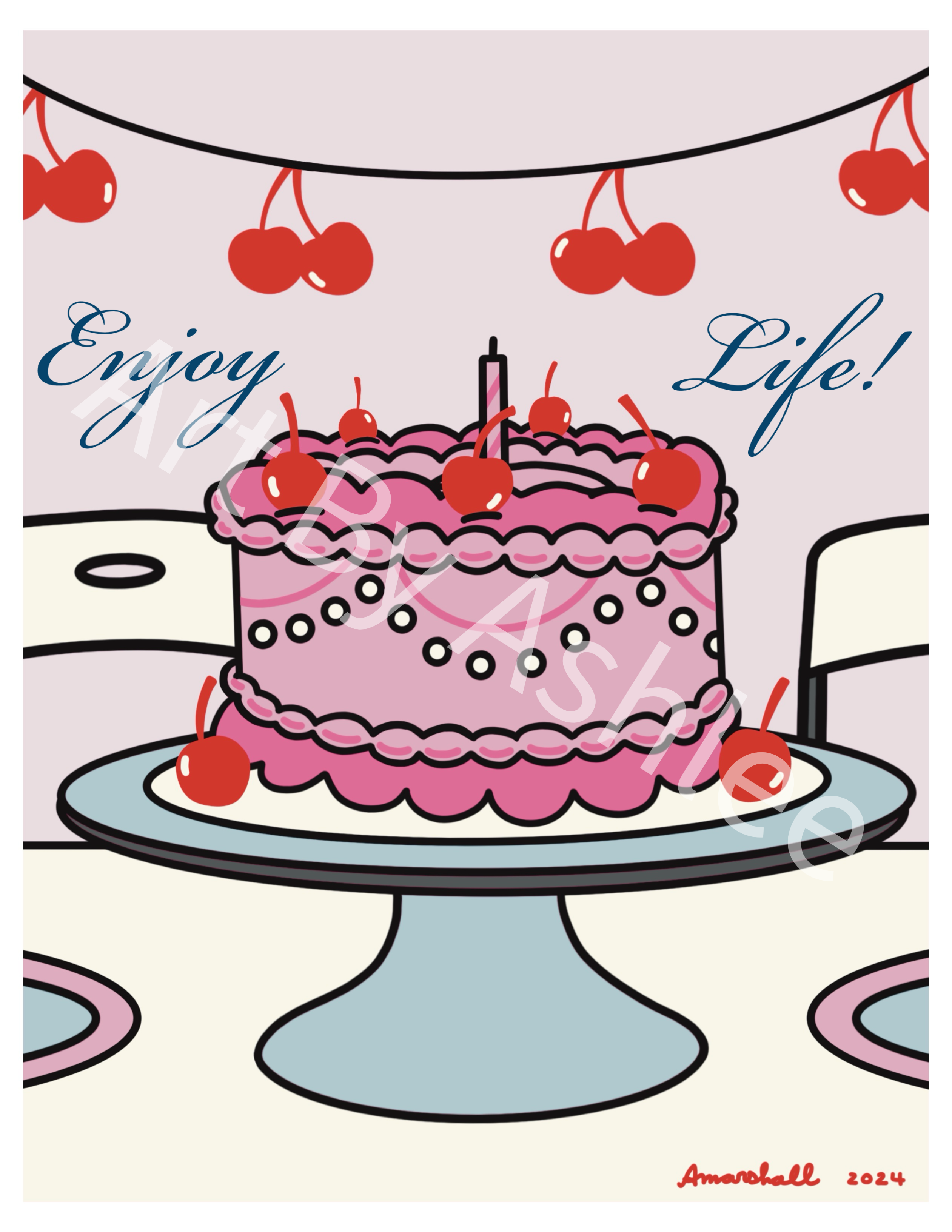 'Enjoy Life' Print