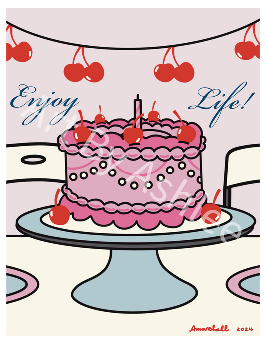 'Enjoy Life' Print